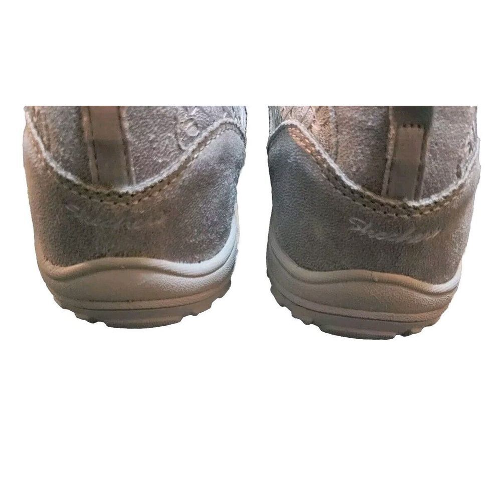Skechers Shoes Womens 6.5‎ Empress Gray Walking Slip On Loafers Sneakers 23120 - Picture 7 of 8